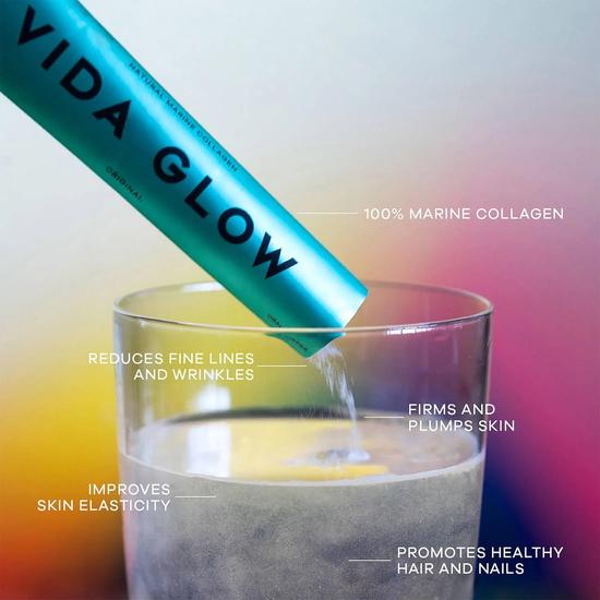 Vida Glow Natural Marine Collagen Sachets Original