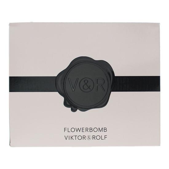 VIKTOR&ROLF Flowerbomb Eau De Parfum 7ml Gift Set 7ml & 50ml Body Lotion