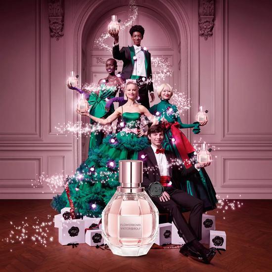 VIKTOR&ROLF Flowerbomb Eau De Parfum Gift Set 50ml & 10ml Eau De Parfum