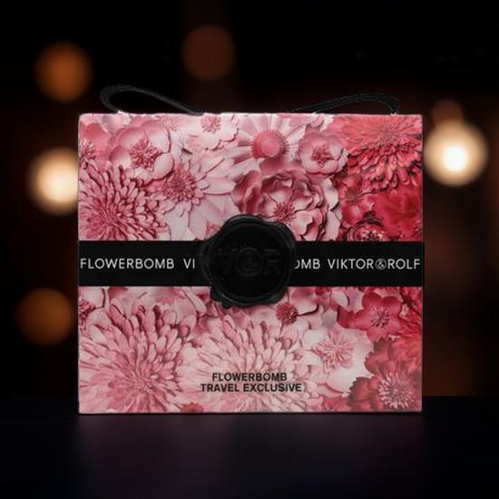 VIKTOR&ROLF Flowerbomb Gift Set 50ml Eau De Parfum + 10ml Eau De Parfum
