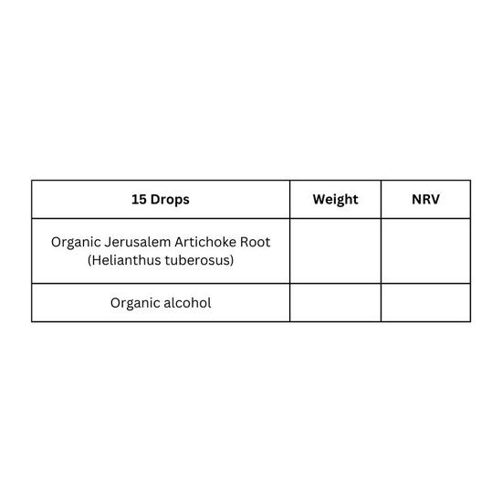 Viridian 100% Organic Jerusalem Artichoke Tincture 50ml