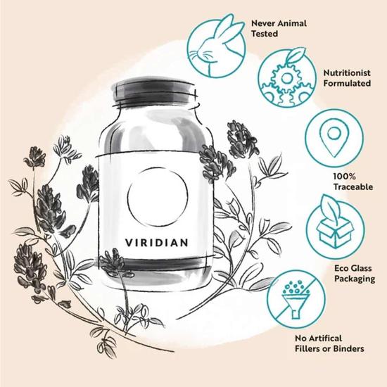 Viridian Curcumin Extract 250mg Capsules 30 Capsules