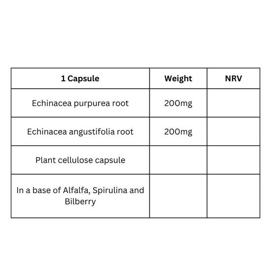 Viridian Echinacea Capsules 60 Capsules