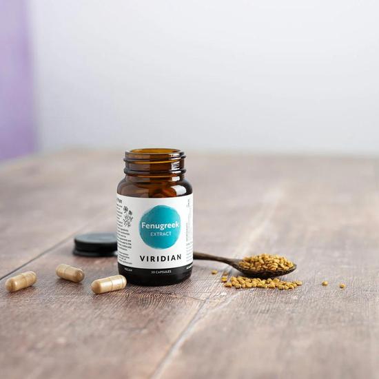 Viridian Fenugreek Extract Capsules 30 Capsules
