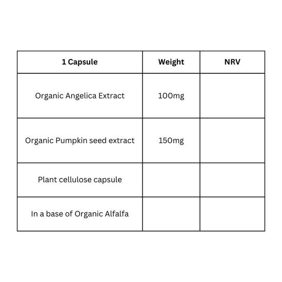 Viridian Organic Icelandic Angelica Leaf Extract Capsules 30 Capsules