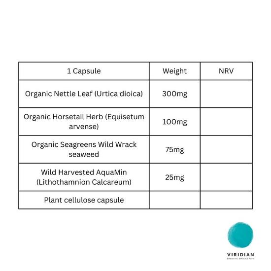 Viridian Organic Mineral Complex Veg Capsules 90 Capsules