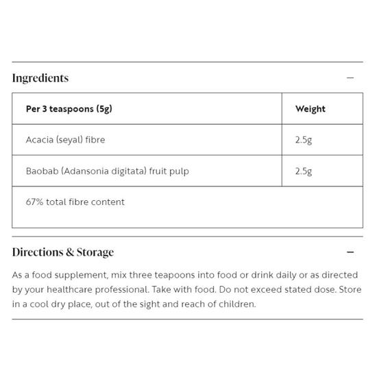 Viridian Organic Prebio Fibre Powder 150g