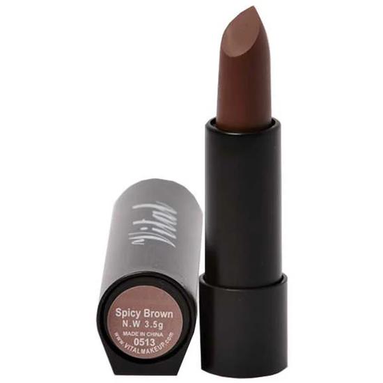Vital Makeup Lipstick Spicy Brown 3.5g