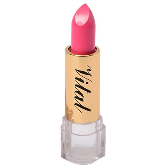 Vital Makeup Moisturising Lipstick Shocking Pink 3.5g