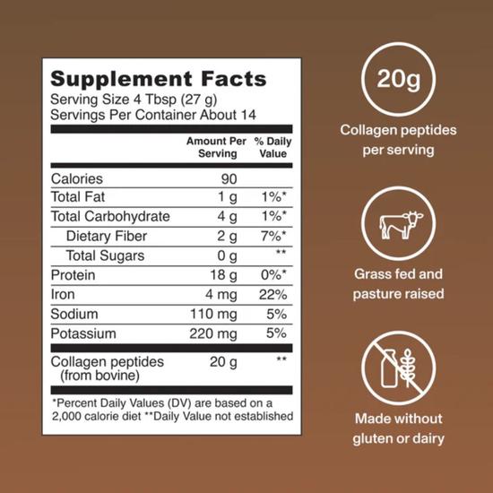 Vital Proteins Collagen Peptides Cocoa 297g