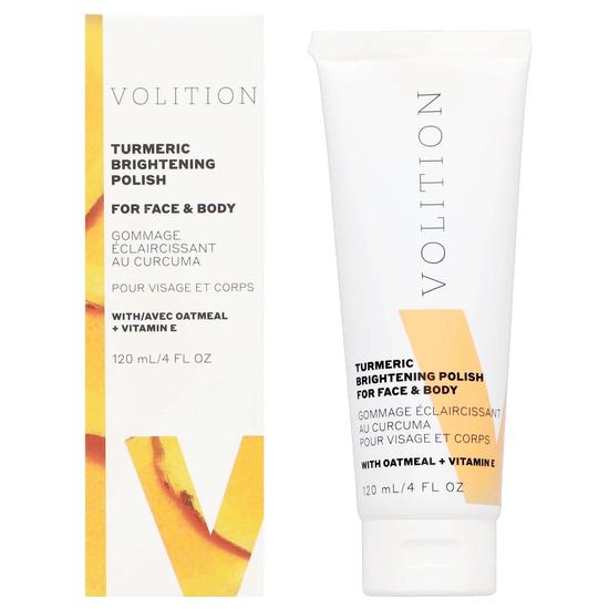 Volition Beauty Exfoliators Turmeric Brightening Polish For Face & Body 120ml