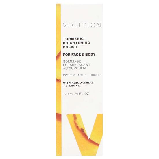 Volition Beauty Exfoliators Turmeric Brightening Polish For Face & Body 120ml