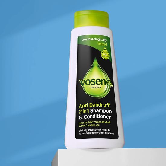 Vosene Anti Dandruff 2-in-1 Shampoo & Conditioner 500ml