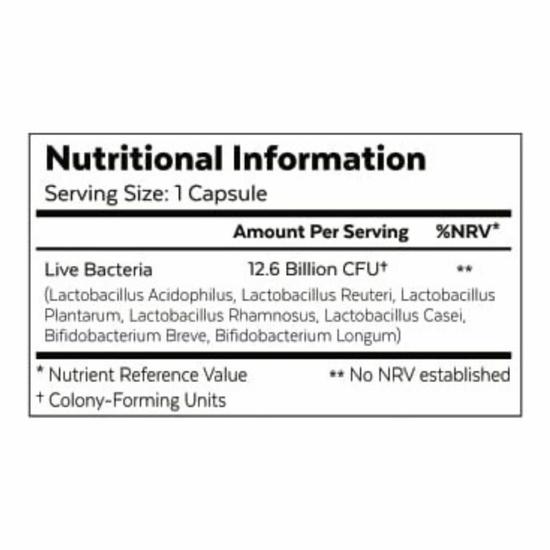 Votary Super Gut Probiotic Support Supplement 60 Capsules