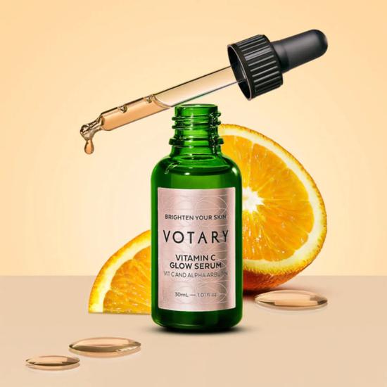 Votary Vitamin C Glow Serum, Vit C & Alpha Arbutin 30ml