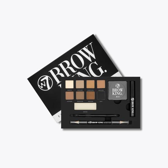 W7 Brow King Ultimate Eye & Brow Palette 10g