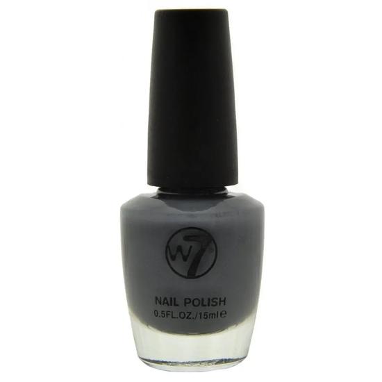 W7 Grey Nail Polish Powder Grey