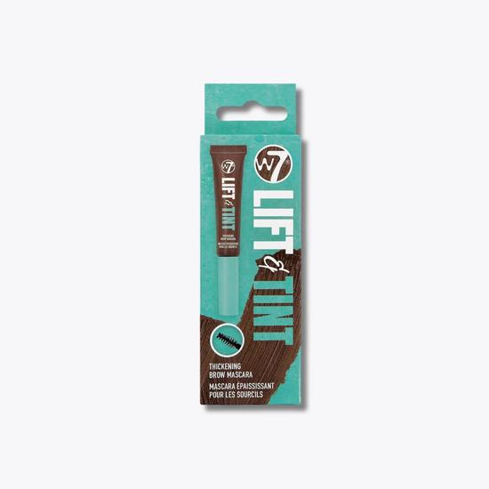 W7 Lift & Tint Thickening Brow Mascara Brunette