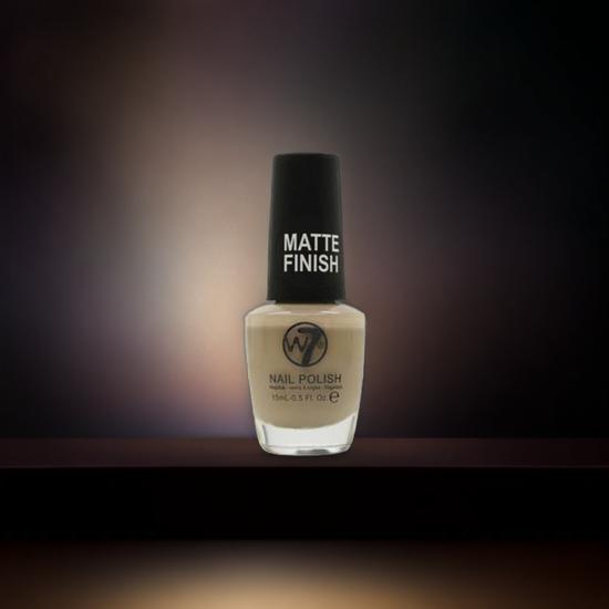 W7 Matte Nail Polish 158 Matte Latte