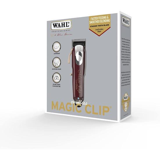 Wahl Cordless Magic Clip Clipper Red