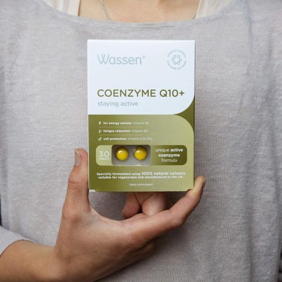 Wassen Coenzyme Q10 + Vitamin E Tablets 30 Tablets