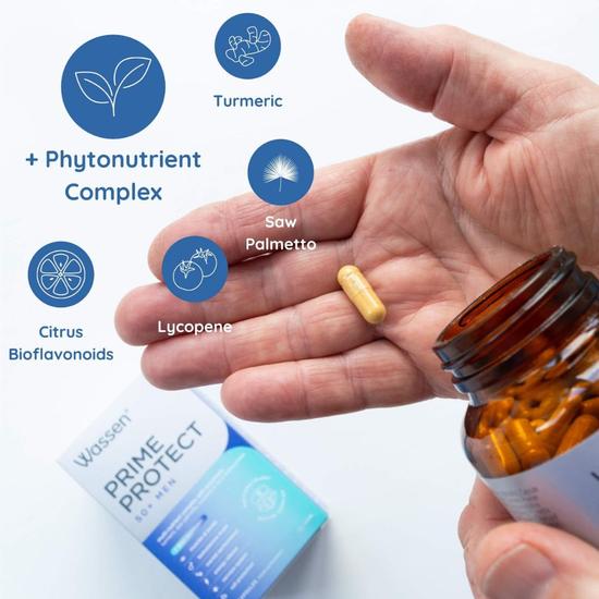 Wassen Prime Protect 50+ Men Capsules 90 Capsules