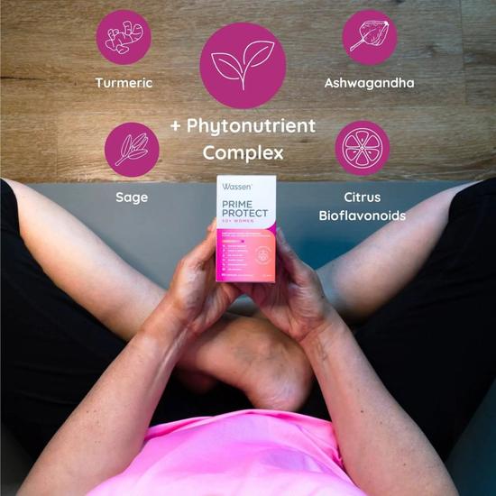 Wassen Prime Protect 50+ Woman Multinutrient Capsules 90 Capsules