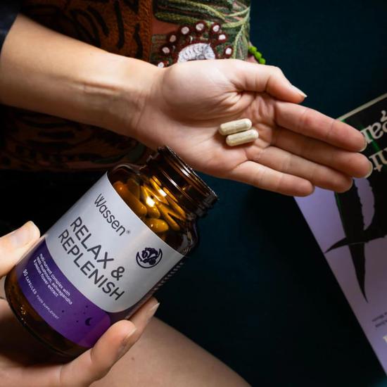 Wassen Relax & Replenish Capsules 90 Capsules