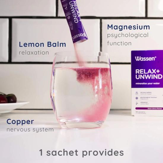 Wassen Relax & Unwind Powder Sachets 14 Sachets