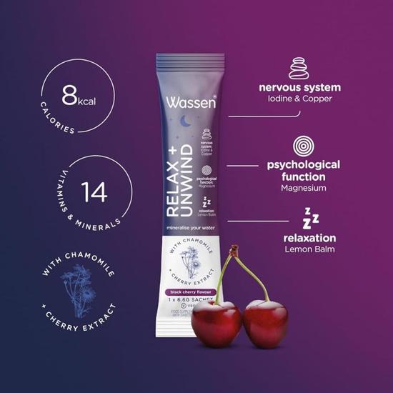 Wassen Relax & Unwind Powder Sachets 14 Sachets