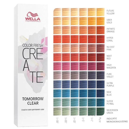 Wella Color Fresh Create Semi-Permanent Hair Colour Vibrant Shades Future Yellow / 60ml