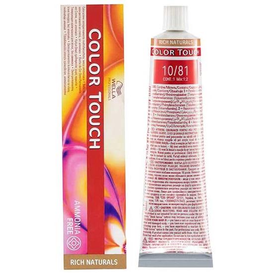 Wella Colour Touch Rich Naturals Hair Dye Tint 8/35