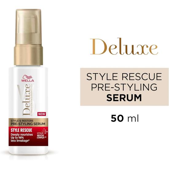 Wella Deluxe Style Rescue Pre-Styling Serum 50ml
