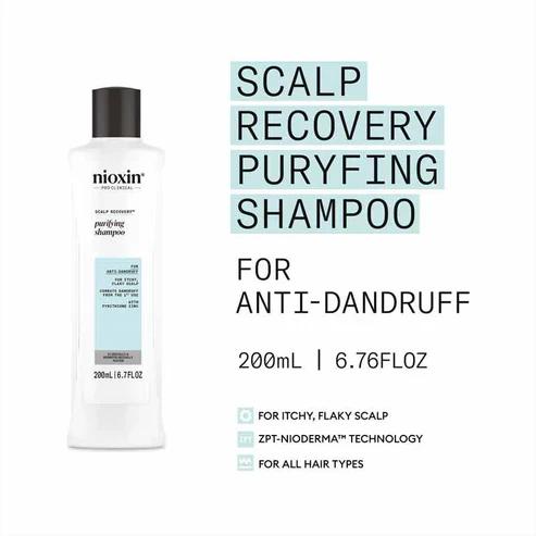 Wella Nioxin Scalp Recovery Shampoo 200ml