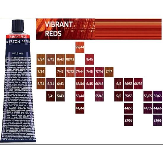 Wella Professionals Perfect ME Plus Vibrant Reds 66/44 Dark Blonde Intensive Red Intensive
