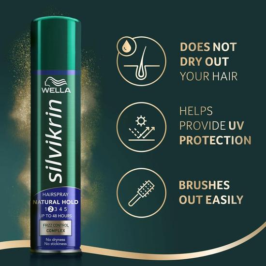 Wella Silvikrin Classic Natural Hold Hairspray 250ml