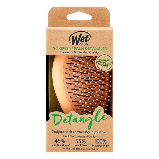 Wet Brush Go Green Coconut Oil Blended Cushion Palm Detangler
