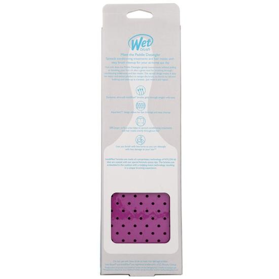 Wet Brush Paddle Detangler Purple