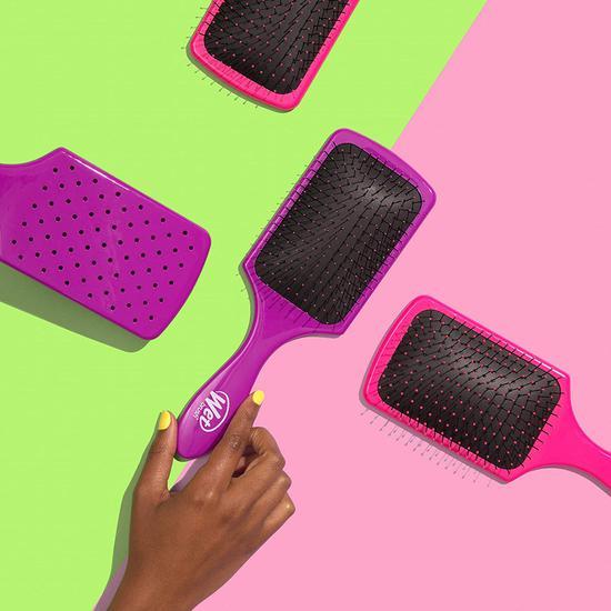 Wet Brush Paddle Detangler Brush Pink