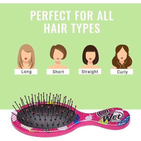 Wet Brush Pro Mini Detangler Swirling Treats
