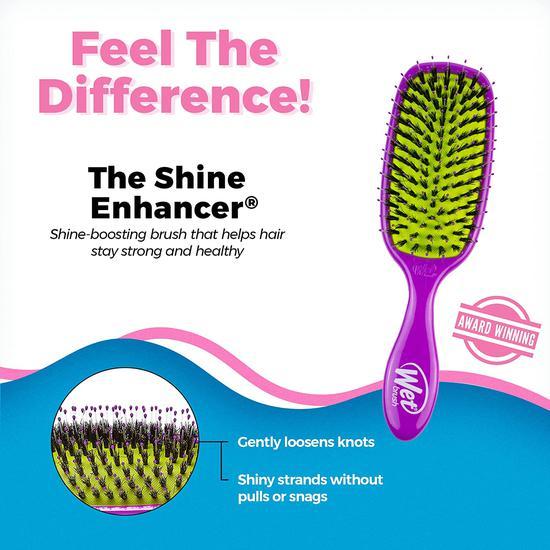 Wet Brush Shine Enhancer Brush Pink