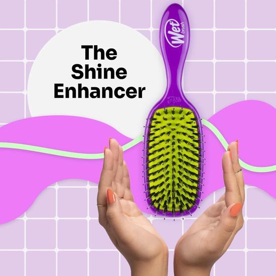 Wet Brush Shine Enhancer Brush Pink