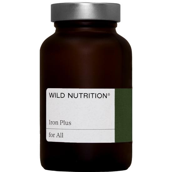 Wild Nutrition Food-Grown Iron Plus Vegicaps 30 Vegicaps