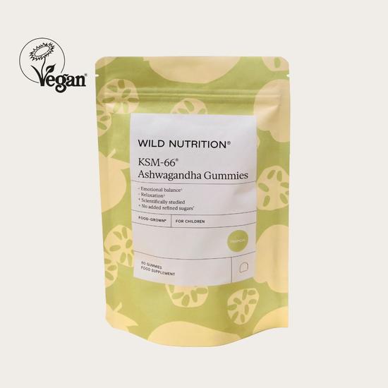 Wild Nutrition KSM-66 Ashwagandha For Children Gummies 60 Gummies