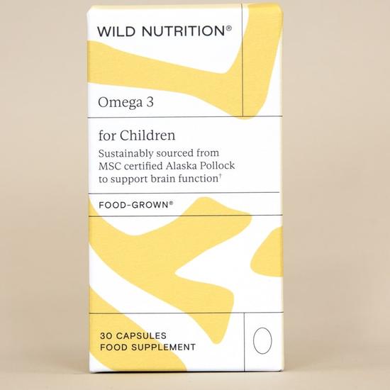 Wild Nutrition Omega 3for Children Capsules 30 Capsules