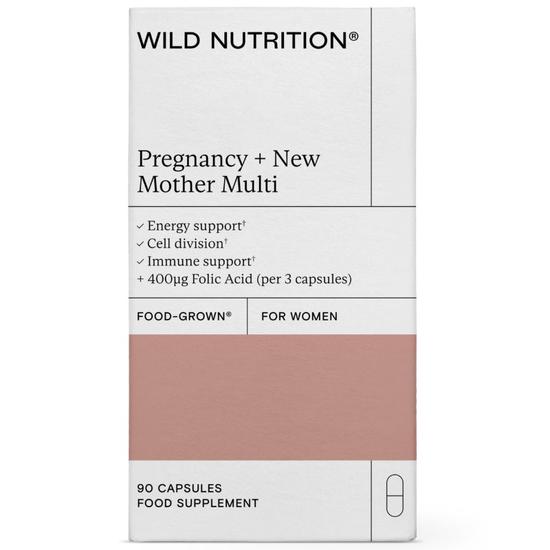 Wild Nutrition Pregnancy + New Mother Multi Capsules 90 Capsules