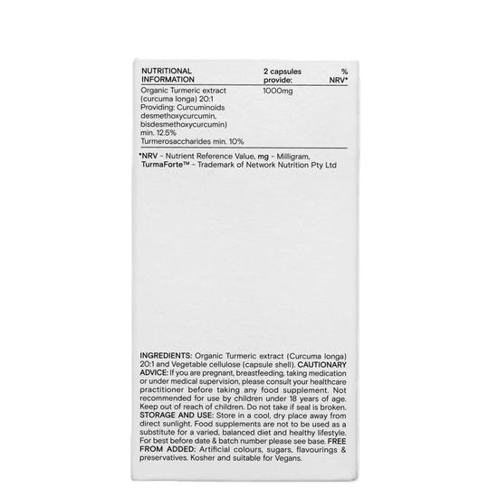 Wild Nutrition TurmaForte Turmeric Capsules 60 Capsules