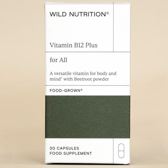 Wild Nutrition Vitamin B12 Plus Capsules 30 Capsules