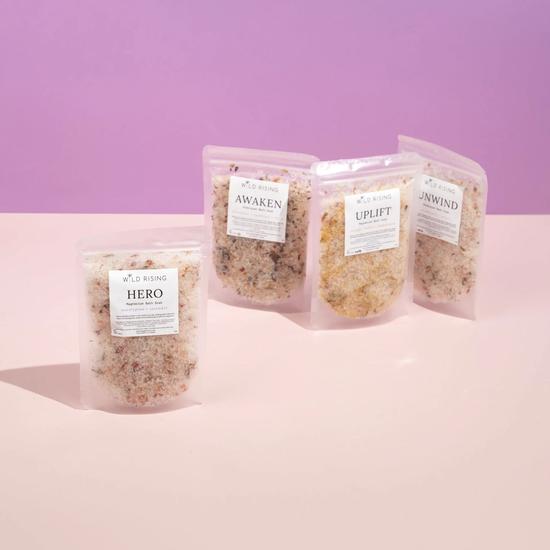 Wild Rising Hero Eucalyptus Muscle Soak Bath Salts