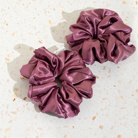 Wild Rising Satin Hair Scrunchie